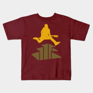 Rockstar Leap - Plain Kids T-Shirt